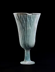 Faience Chalice in the Form of a Lotus Flower